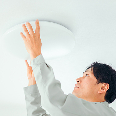 天井・壁面の清掃