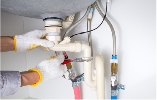 給水機・排水管